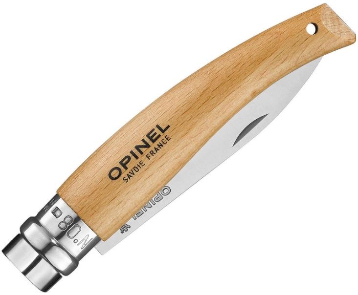 Сгъваем градински нож Opinel - Inox №8, острие 8.5 cm
