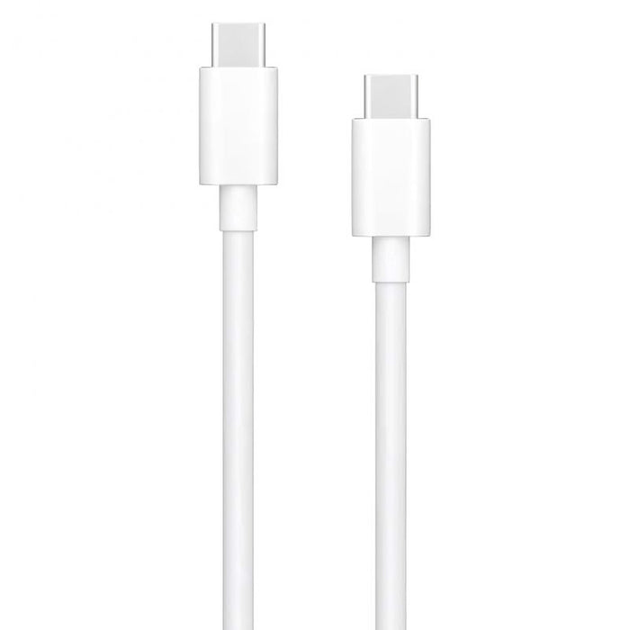 Кабел Oppo - DL149, USB-C/USB-C, 65W, 1 m, бял
