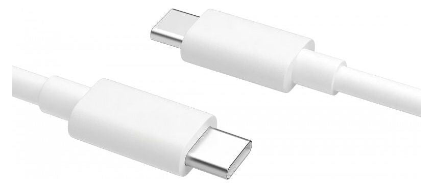 Кабел Oppo - DL149, USB-C/USB-C, 65W, 1 m, бял