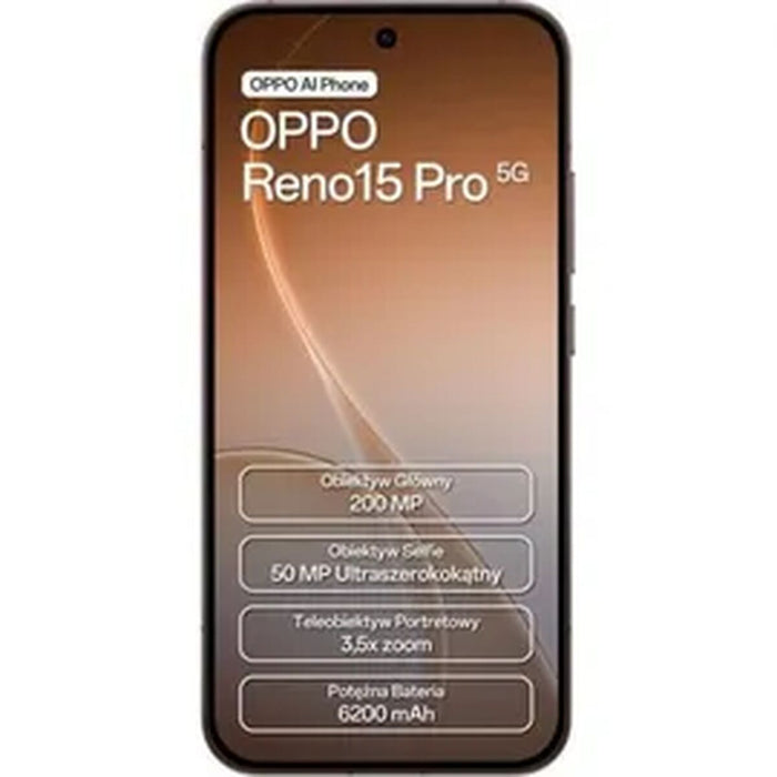 Смартфони Oppo RENO 15 PRO 6,3" Mediatek Dimensity 8450 12 GB RAM 512 GB Черен