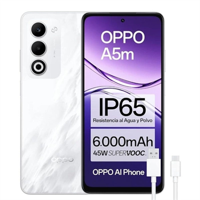 Смартфони Oppo 631010001241 Octa Core 8 GB RAM 256 GB Бял 6,67" 6,56"