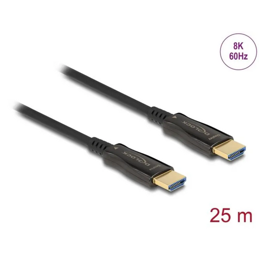 Оптичен кабел Delock HDMI 8K 60 Hz 25 m