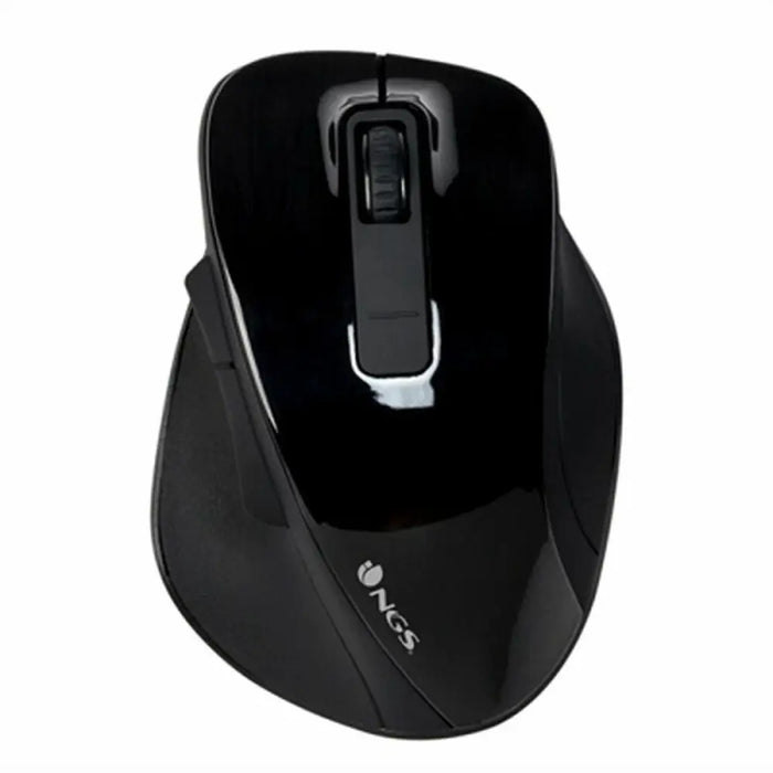 Оптична безжична мишка NGS BOWBLACK Черен 1600 dpi (1 броя)