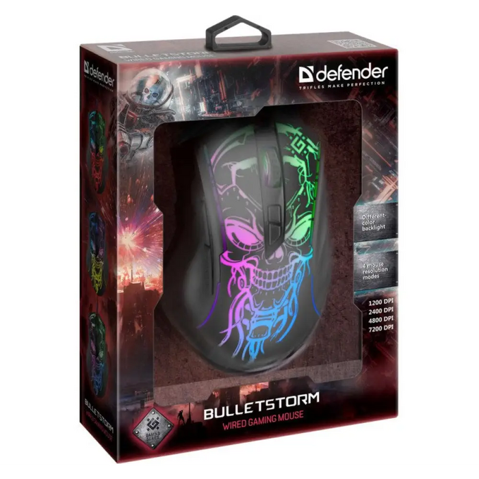 Оптична мишка Defender BULLETSTORM GM-928 Черен