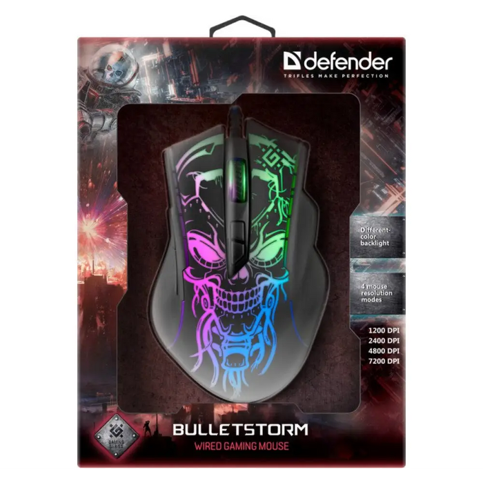 Оптична мишка Defender BULLETSTORM GM-928 Черен