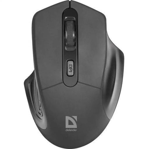 ОПТИЧНА МИШКА DEFENDER DATUM MB-345 RF ЧЕРНА 1600DPI 4P