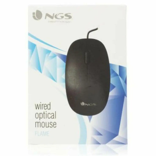 Оптична мишка NGS NGS-MOUSE-0906 Черен 1000 dpi