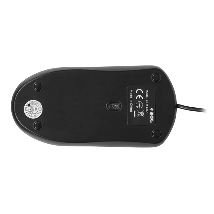 Оптична жична мишка iBOX i010 Rook черна