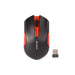 Оптична мишка A4tech G3-200N 2.4 GHz 1200 dpi Черен/Червен