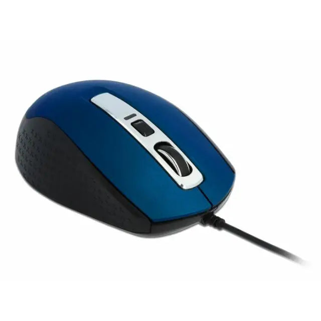 Оптична мишка DeLock USB-A 5 бутона Синя