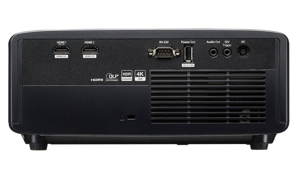Optoma PK52 Стандартен проектор 3500 ANSI лумена DLP UHD 4K (3840x2160) 3D Черен