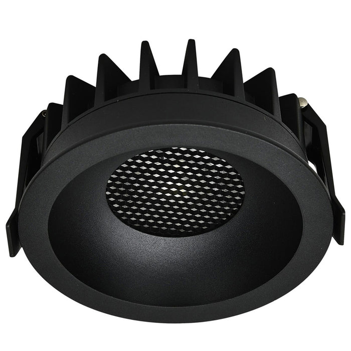 LED ЛУНА COB 10W CCT КРЪГЛА ЧЕРНА OPTONICA BRIDGELUX