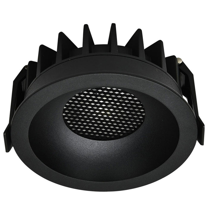 LED ЛУНА COB 15W CCT КРЪГЛА ЧЕРНА OPTONICA BRIDGELUX