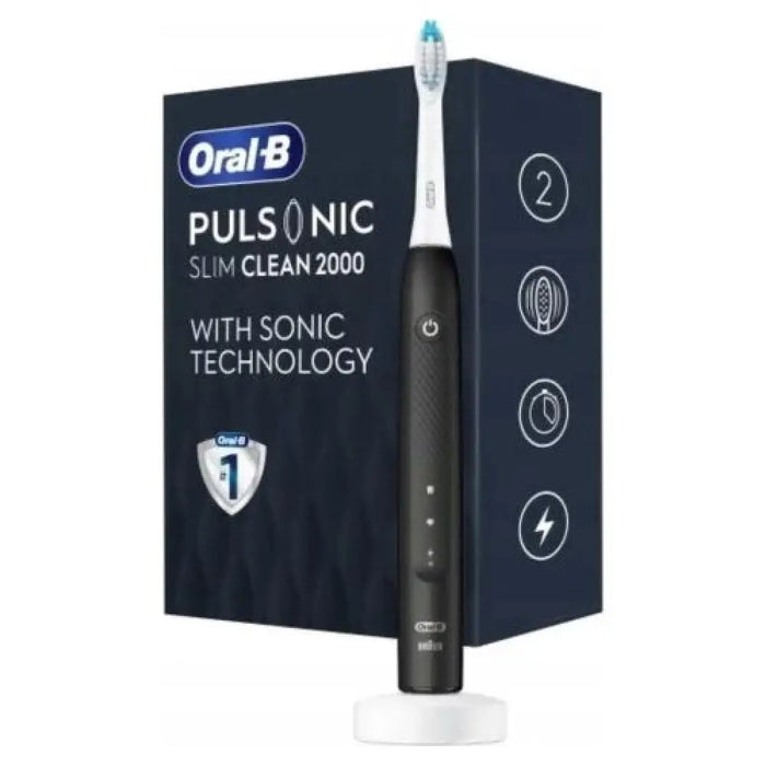Oral-B Electric Toothbrush Pulsonic Slim Clean 2000 Black EU