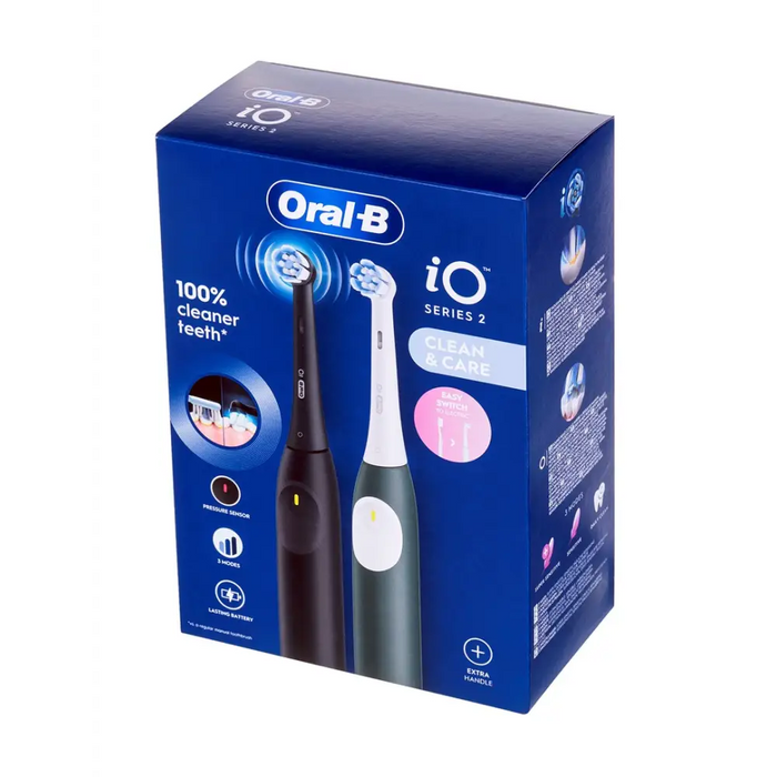 Oral-B iO SERIE 2 Night Black + Forest Green