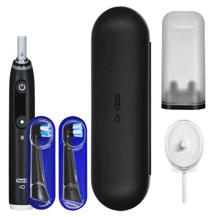 Oral-B iO Series 6 Въртяща се четка за зъби Черна
