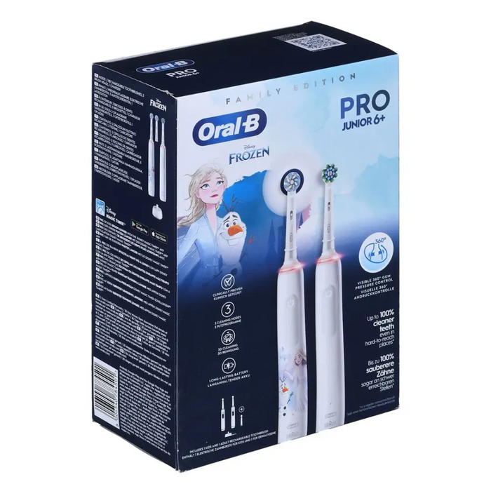 Oral-B Pro 3 3000 White + Oral-B Junior Frozen