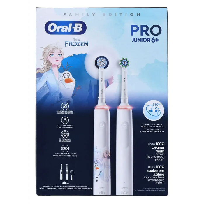 Oral-B Pro 3 3000 White + Oral-B Junior Frozen