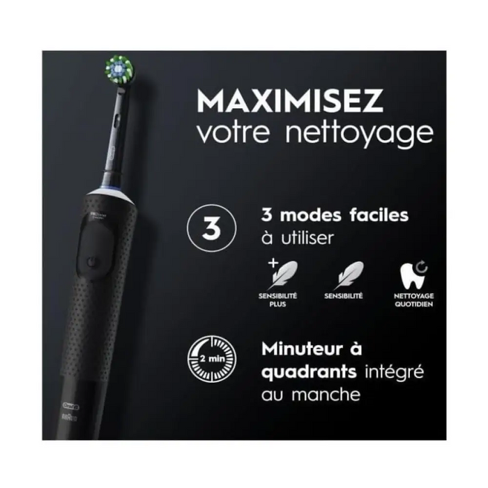 Oral-B VITALITY PRO D103 Кутия черна четка за зъби