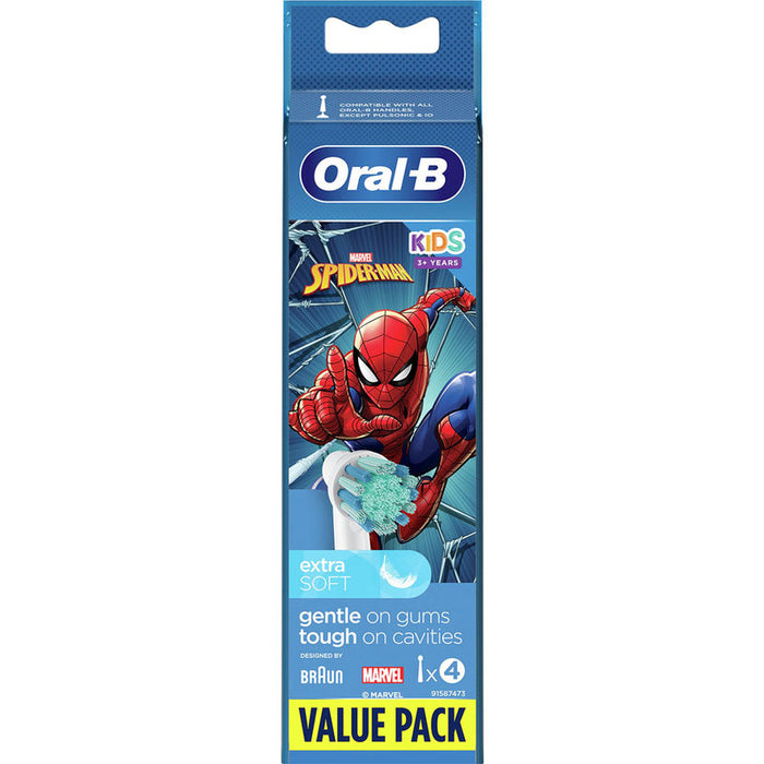 Комплект накрайници ORAL B EB 10S-4 SpiderMan