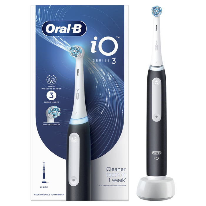 Електрическа четка за зъби ORAL B IO S3 BLACK 6/15/6