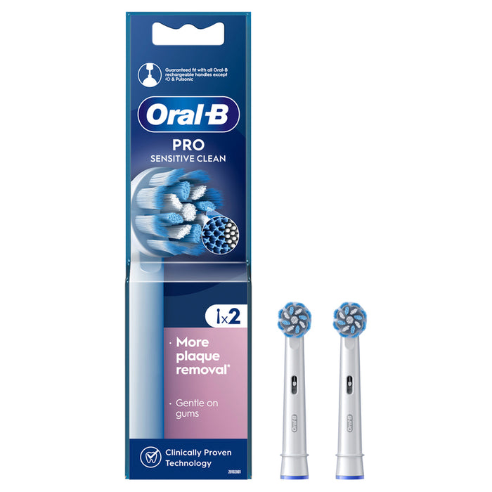 Комплект накрайници ORAL B EB 60-2 SENS CLEAN
