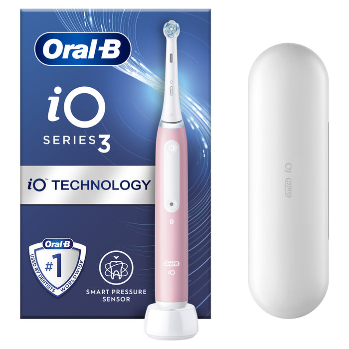 Електрическа четка за зъби ORAL B IO S3 + TC PINK 6/8/6