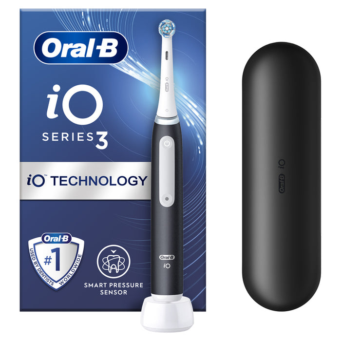 Електрическа четка за зъби ORAL B IO S3 +TC BLACK 6/8/6