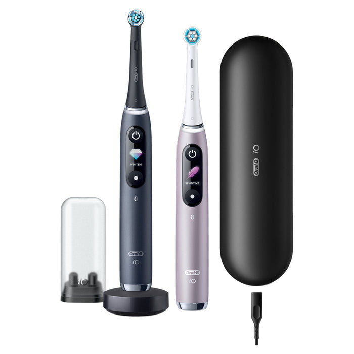 Електрическа четка за зъби ORAL B IO9 DUO BLACK ROSE QUARTZ