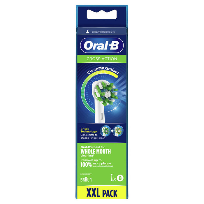 Комплект накрайници ORAL B 8 CROSS ACTION