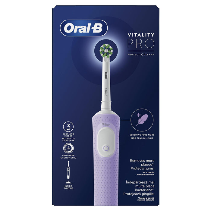 Електрическа четка за зъби Oral B D103 PRO LILAC