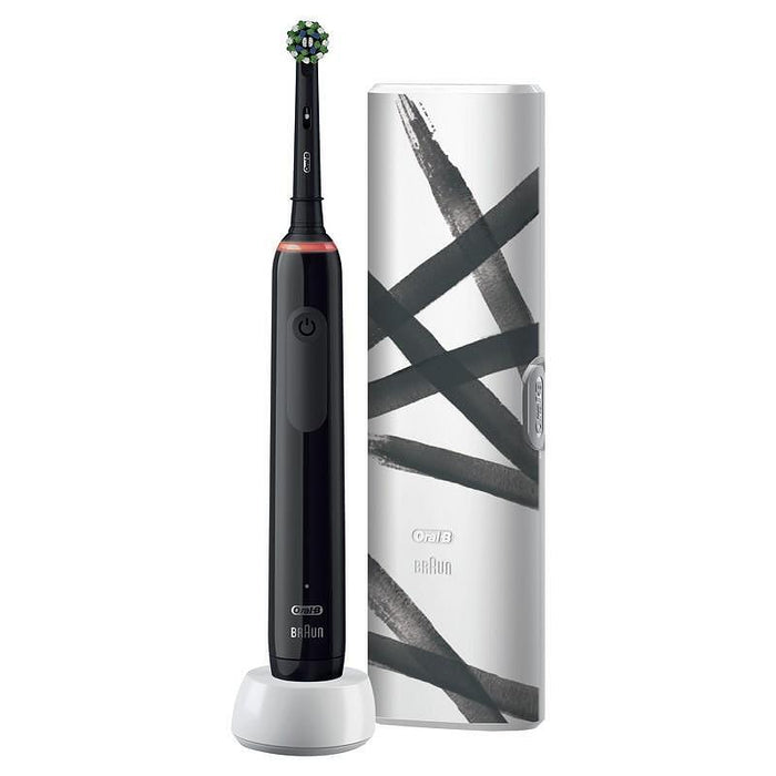 Електрическа четка за зъби Oral B К-Т ЕЛ.ЧЕТКА OB PRO3 3500 BL+TC DE 6/8/6