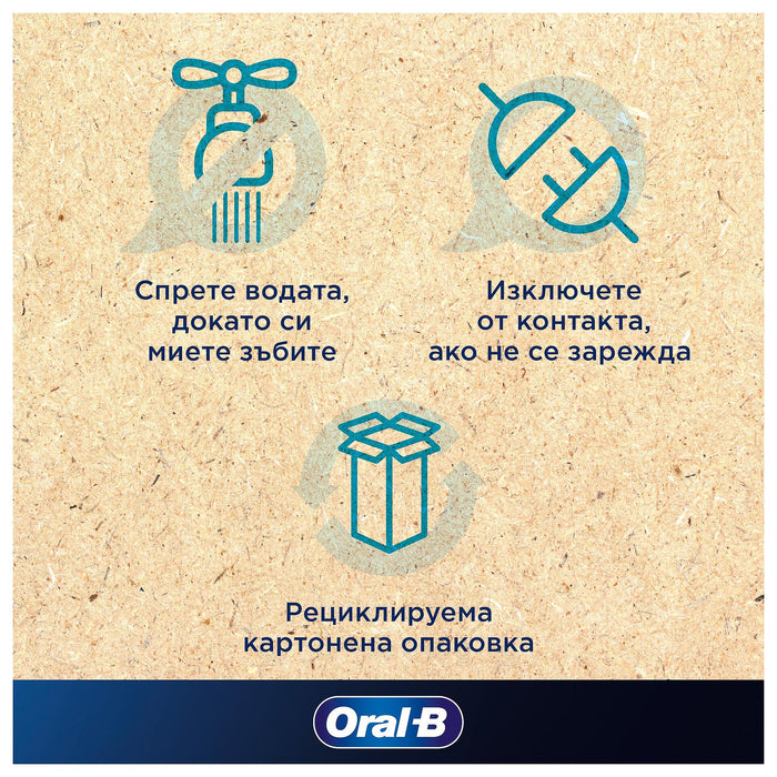 Електрическа четка за зъби Oral B PRO 1 PINK + TC 6/8/6