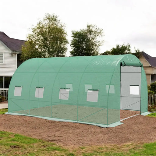 ОРАНЖЕРИЯ 400X250X200CM С 6 ПРОЗОРЕЦА И 1 ВРАТА GARDEN STAR
