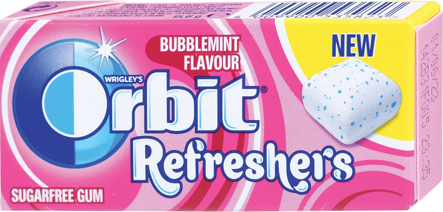 Дъвки на дражета Bubblemint, 7 бр