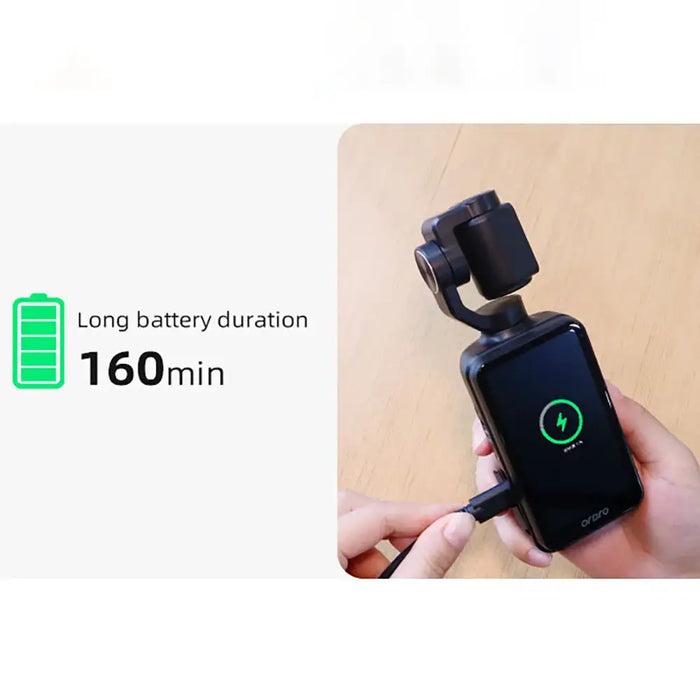 Ordro Pocket M5 3-Axis Gimbal Camera 5K за Vlogging
