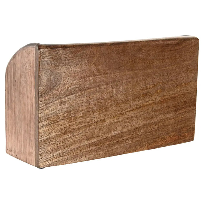 Органайзер Home ESPRIT Кафяв Дърво манго 30 x 11 x 17 cm