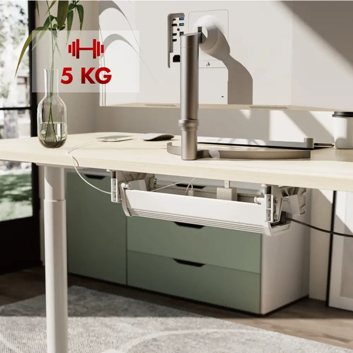 Органайзер за кабел/удължител Maclean под бюрото макс.