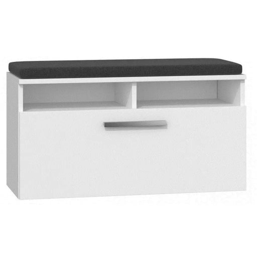 Органайзер за обувки Topeshop RIVA SZAFKA BIEL Closed White