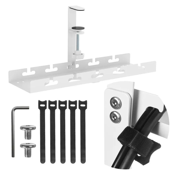 Органайзер за кабели Maclean под бюрото макс. натоварване 5