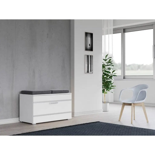 Органайзер за обувки Topeshop OPAL SZAFKA BIEL Closed White