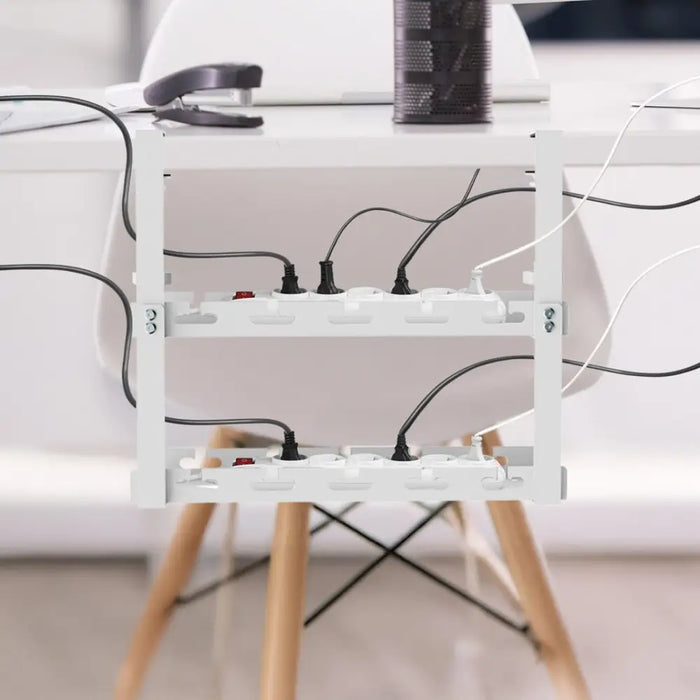 Органайзер за кабели Maclean под бюрото макс. натоварване