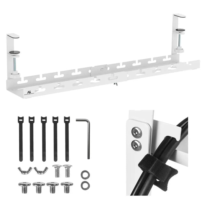 Органайзер за кабели Maclean под бюрото макс. натоварване 5