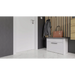 Органайзер за обувки Topeshop PARMA MINI BIEL Closed White