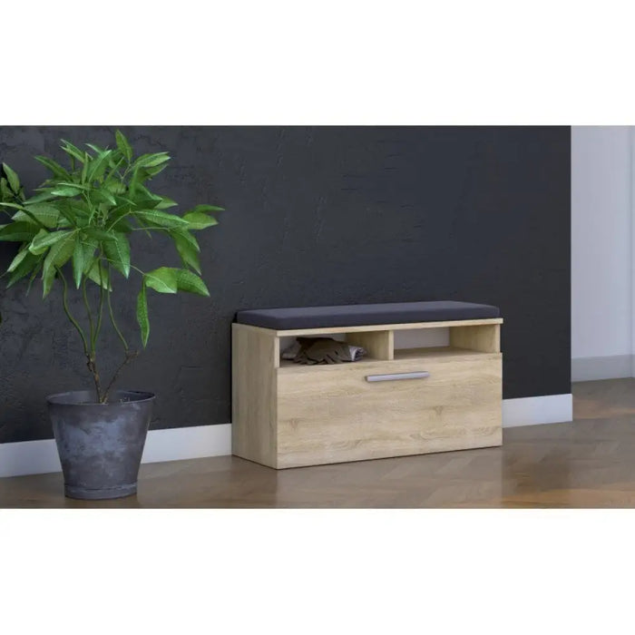 Органайзер за обувки Topeshop RIVA SZAFKA SONOMA Closed Oak