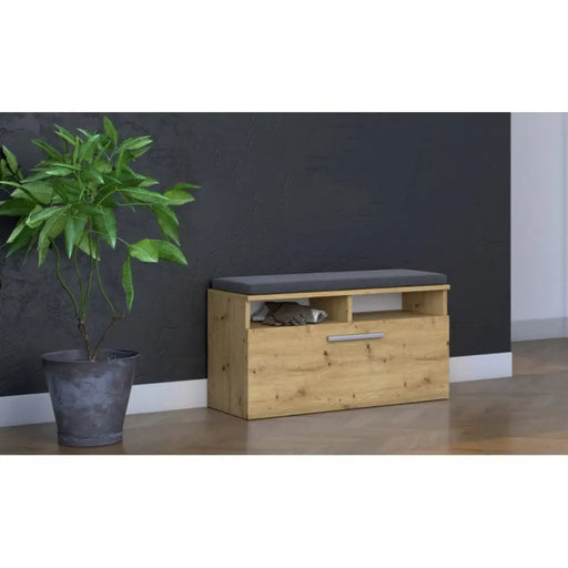 Органайзер за обувки Topeshop RIVA SZAFKA ARTISAN Closed Oak