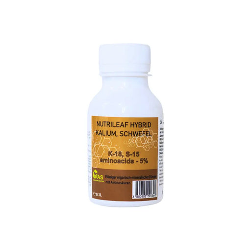 ОРГАНО-МИНЕРАЛЕН ТОР 100ML GAS NUTRILEAF HYBRID K,S,aminoaci