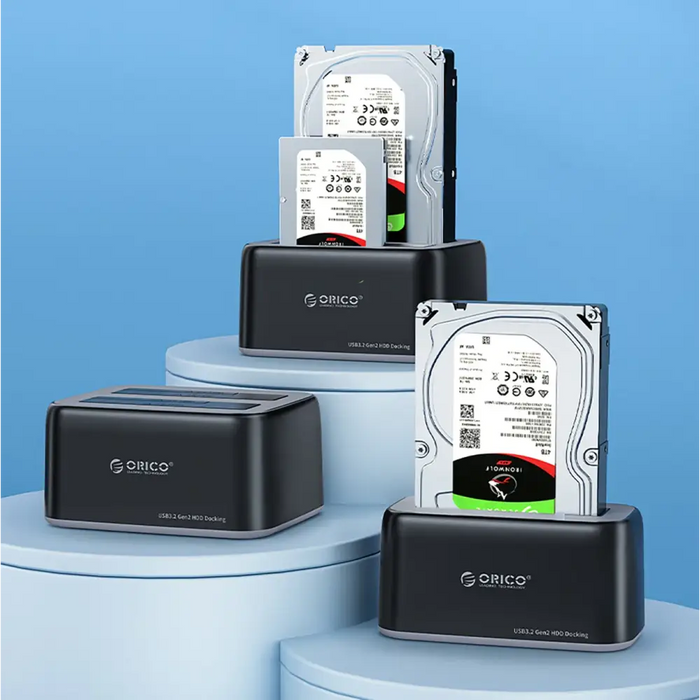 Orico 6829C3 докинг станция за 2 x 2.5’’/3.5’’ SATA HDD/SSD