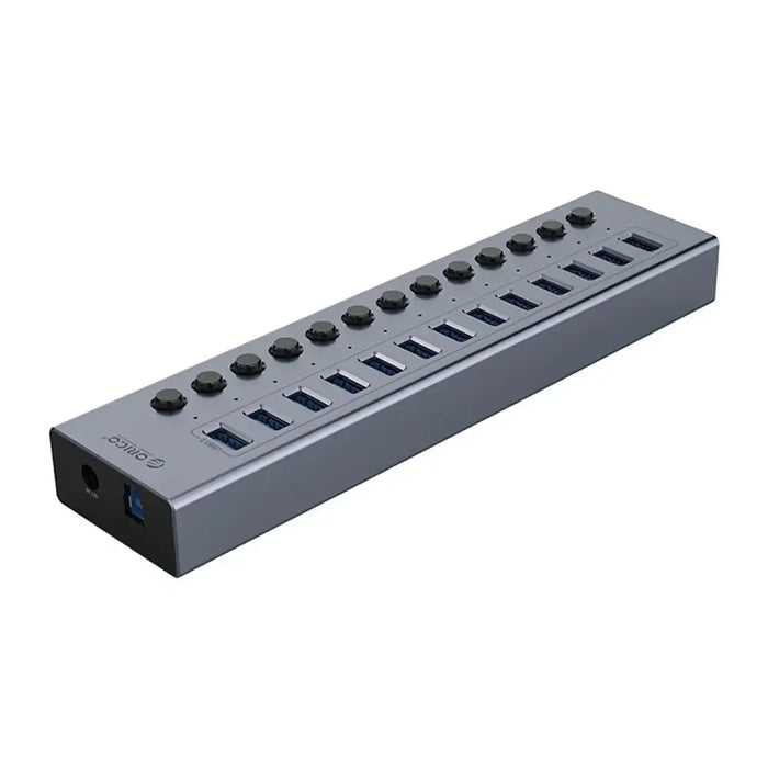 Orico BT2U3-13AB Hub 13x USB-A 3.0 с превключватели - сив