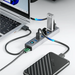Orico CL7U-U3 хъб 7x USB-A 3.0 + USB-C 5V/3A 1m - сив
